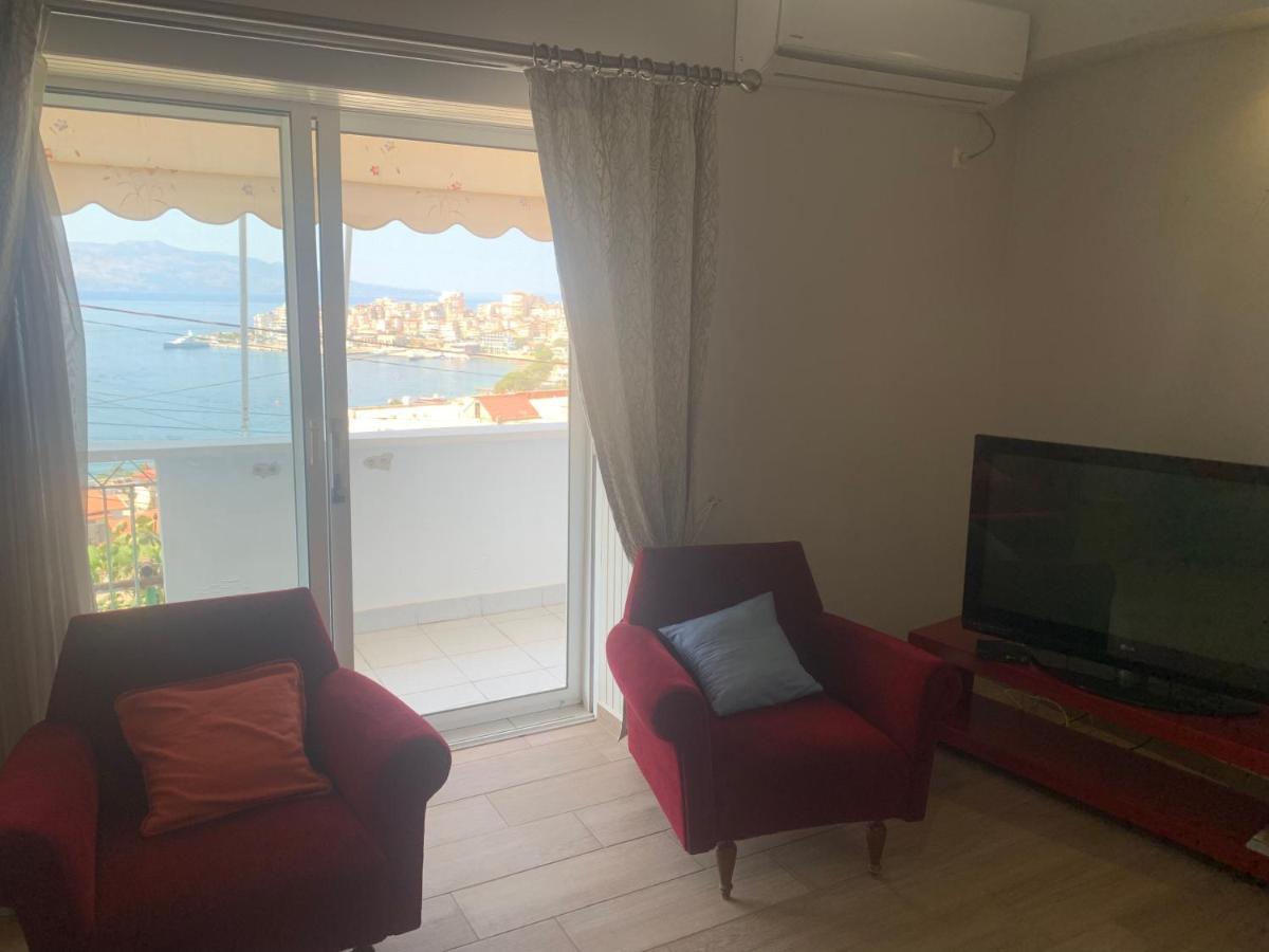 View Apartment Sarande Bagian luar foto