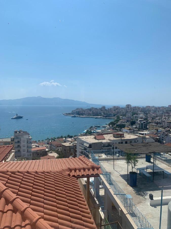 View Apartment Sarande Bagian luar foto